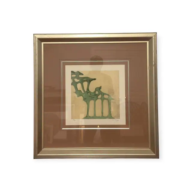 R. Crespi, 'Agee's Mark', Giclee 22/600, R. CRESP. (certificate); Crespi (pencil signature on the sheet), Signed… - full view