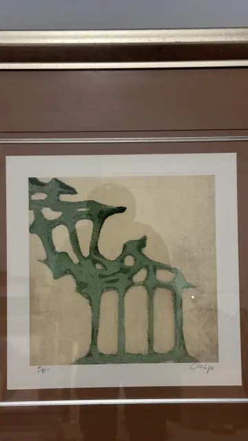 R. Crespi, 'Agee's Mark', Giclee 22/600, R. CRESP. (certificate); Crespi (pencil signature on the sheet), Signed… - detail