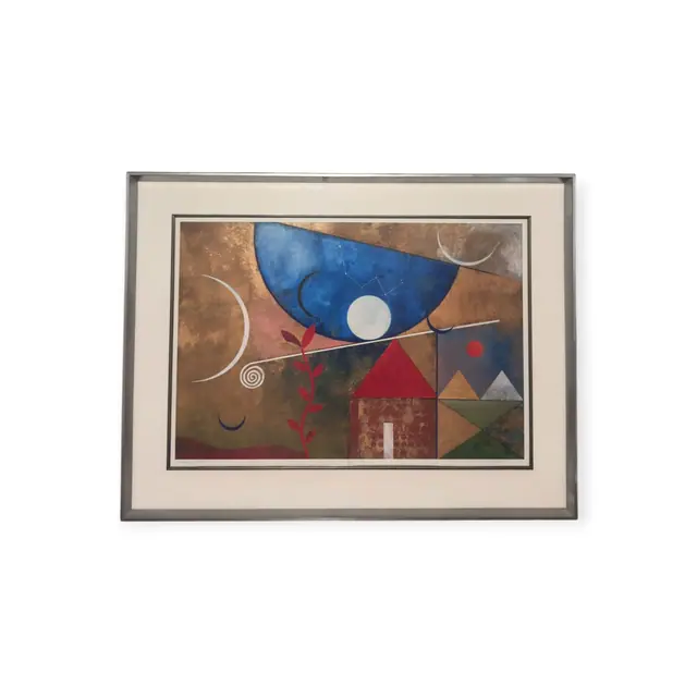 Cassiopeias Gardon I, Signed Limited Edition Print, IRON SCHIO, Numbered Edition, Framed - full view