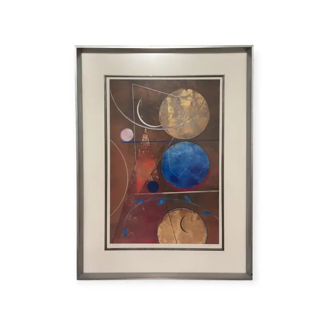 Sky Lore II, Signed Limited Edition Print, MON SCHIO, Numbered Edition, Framed - full view