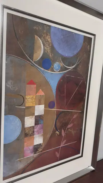 Sky Lore I, Signed Limited Edition Print, MON SCHIO, Numbered Edition, Framed - detail