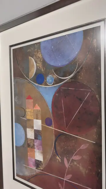 Sky Lore I, Signed Limited Edition Print, MON SCHIO, Numbered Edition, Framed - detail