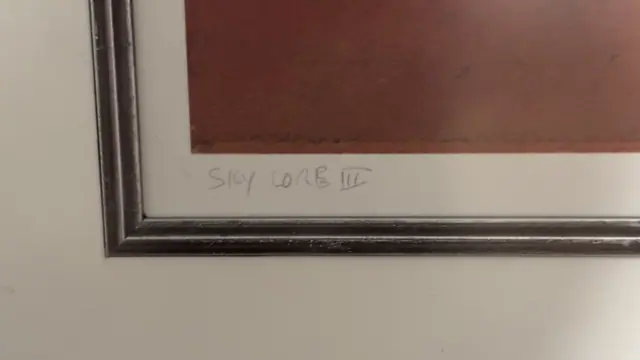 Sky Lore III, Signed Limited Edition Print, MON SCHIO, Numbered Edition, Framed - certificate