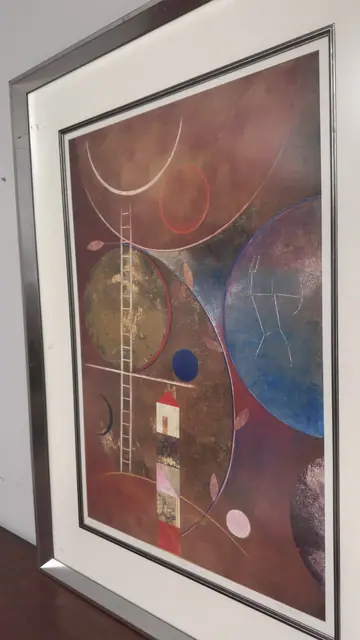 Sky Lore III, Signed Limited Edition Print, MON SCHIO, Numbered Edition, Framed - detail
